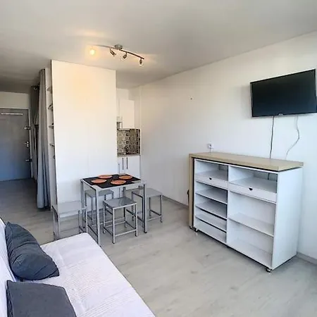 아파트 Magnifique Studio Cabine Avec Terrasse Et Parking 루케이트